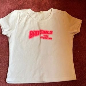 brandy melville bad girls from brooklyn t-shirt